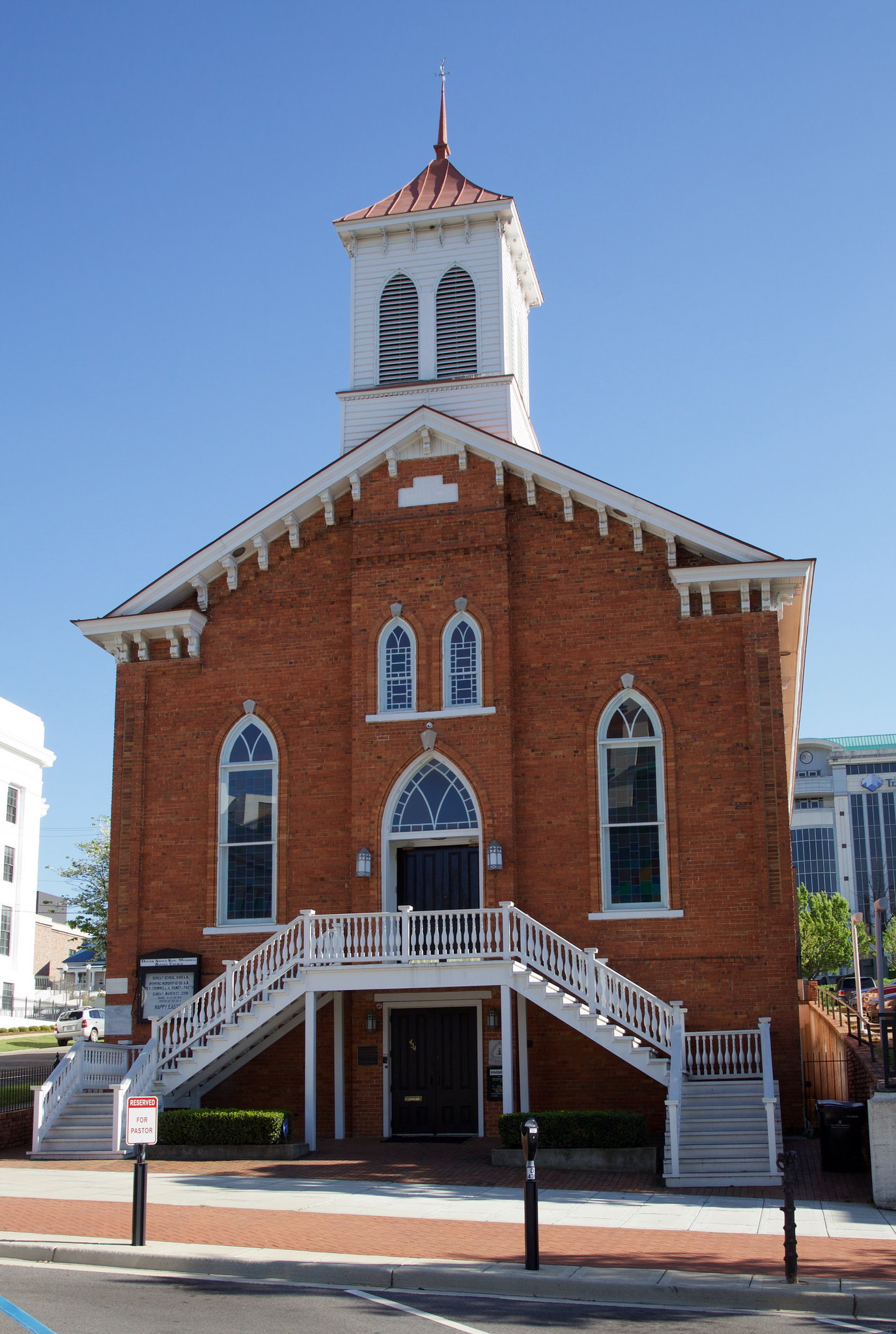 Dexter Baptist Ave Church, Montgomery, Alabama.