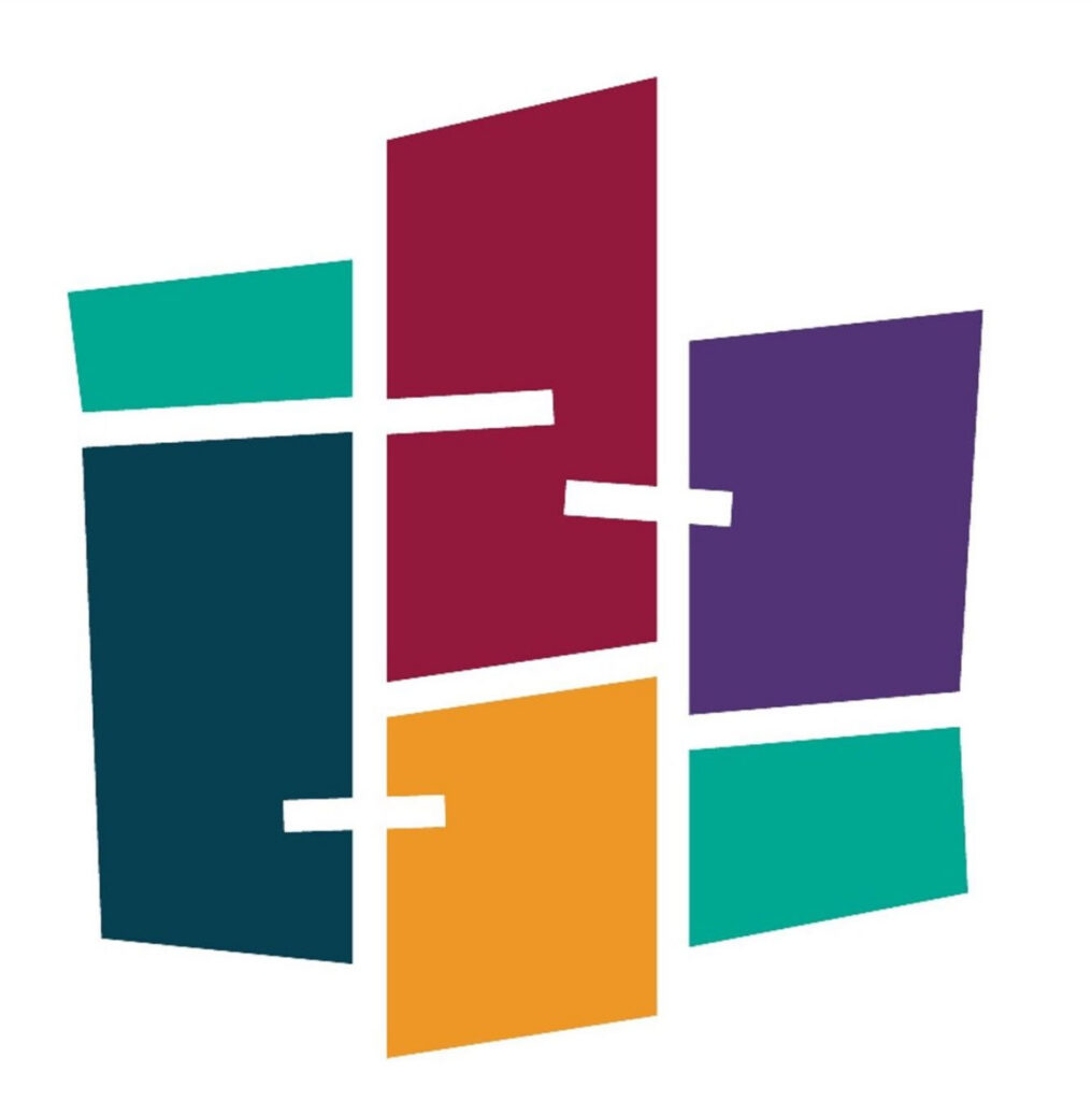 Colorful Riverside Church Logo
